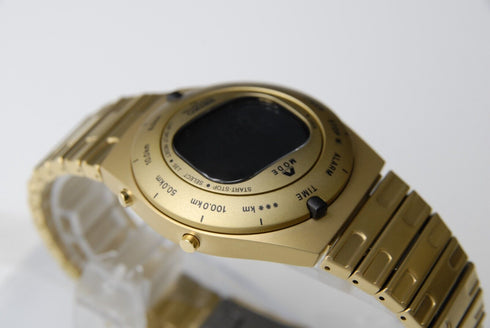 【 UNUSED 】 SEIKO Giugiaro Design A825-00D0 39mm 100m Water Resist Qz Men's Watch